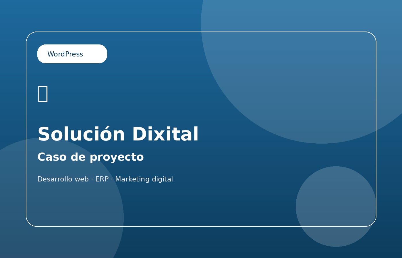 Imagen del proyecto Solución Dixital
